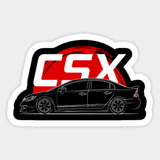 Legendary Sedan CSX Racing Sticker